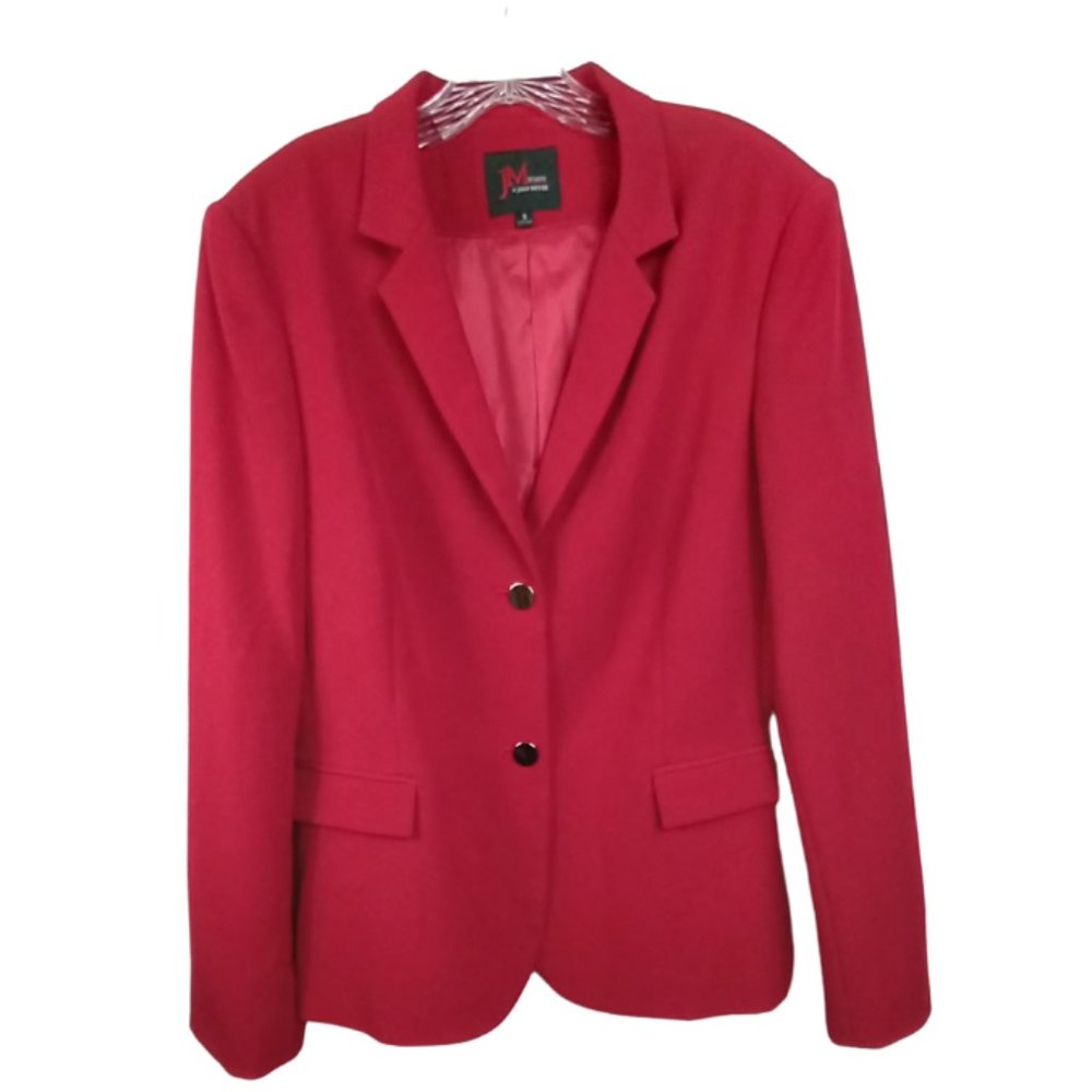 JM Studio Red Blazer
